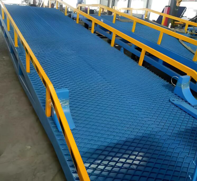 军垦路街道移动式液压登车桥