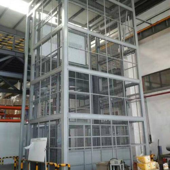 军垦路街道导轨式升降平台货梯