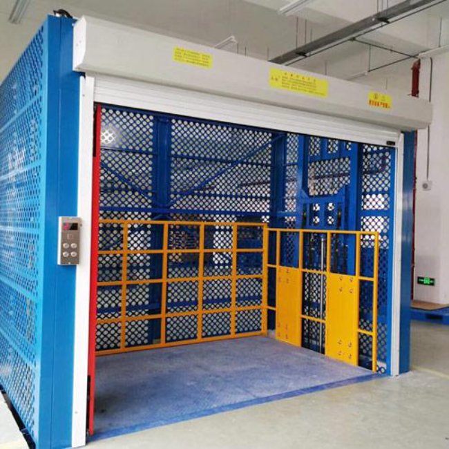 军垦路街道导轨式升降货梯