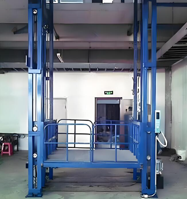 军垦路街道导轨式升降货梯